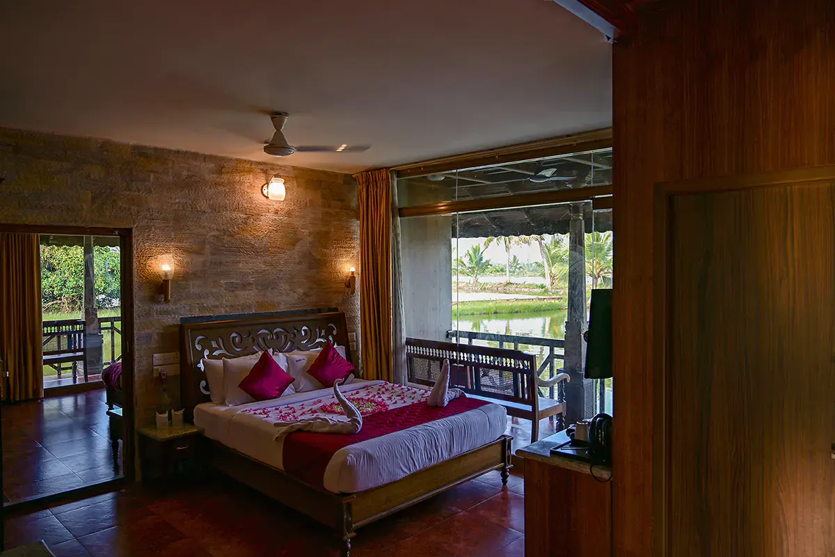 Deluxe Interconnected Room with modern interiors and a view to the water